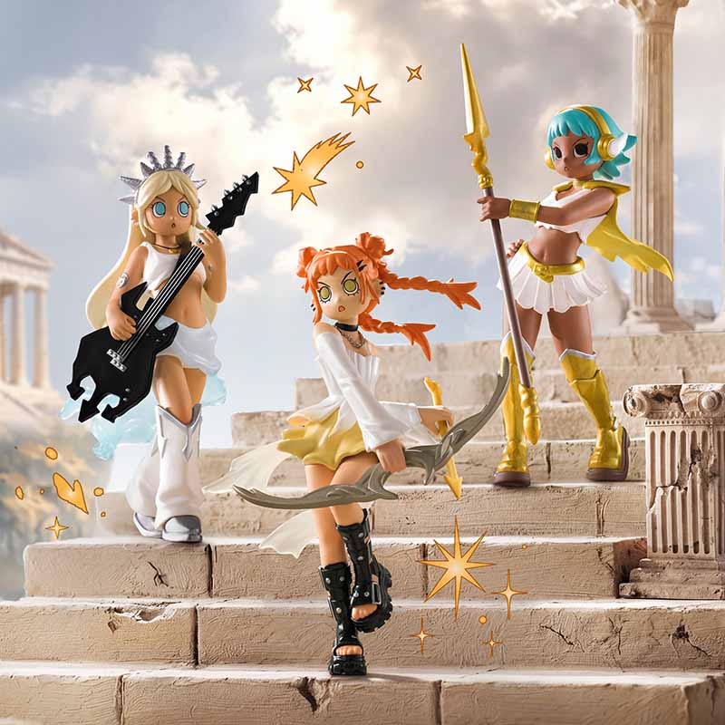 Peach Riot Power Chord Series Figures