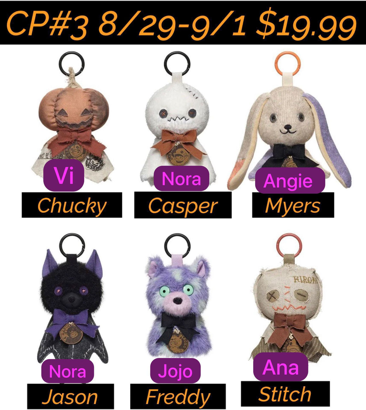 (Pre-Order) PPMT Hirono After Dark Series Night Light Charm Blind Box