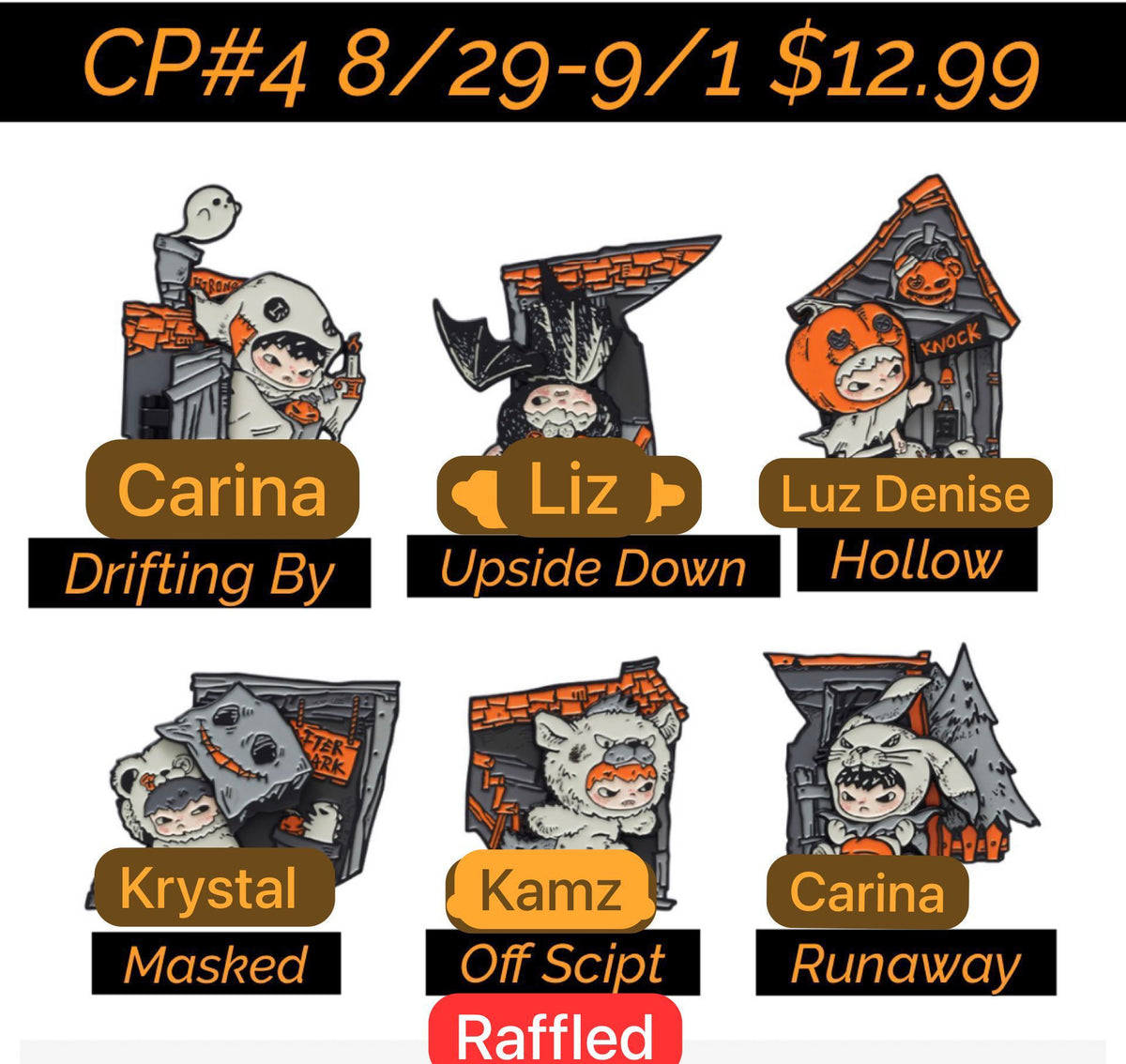 (Pre-Order) PPMT Hirono After Dark Series Fridge Magnet Blind Box