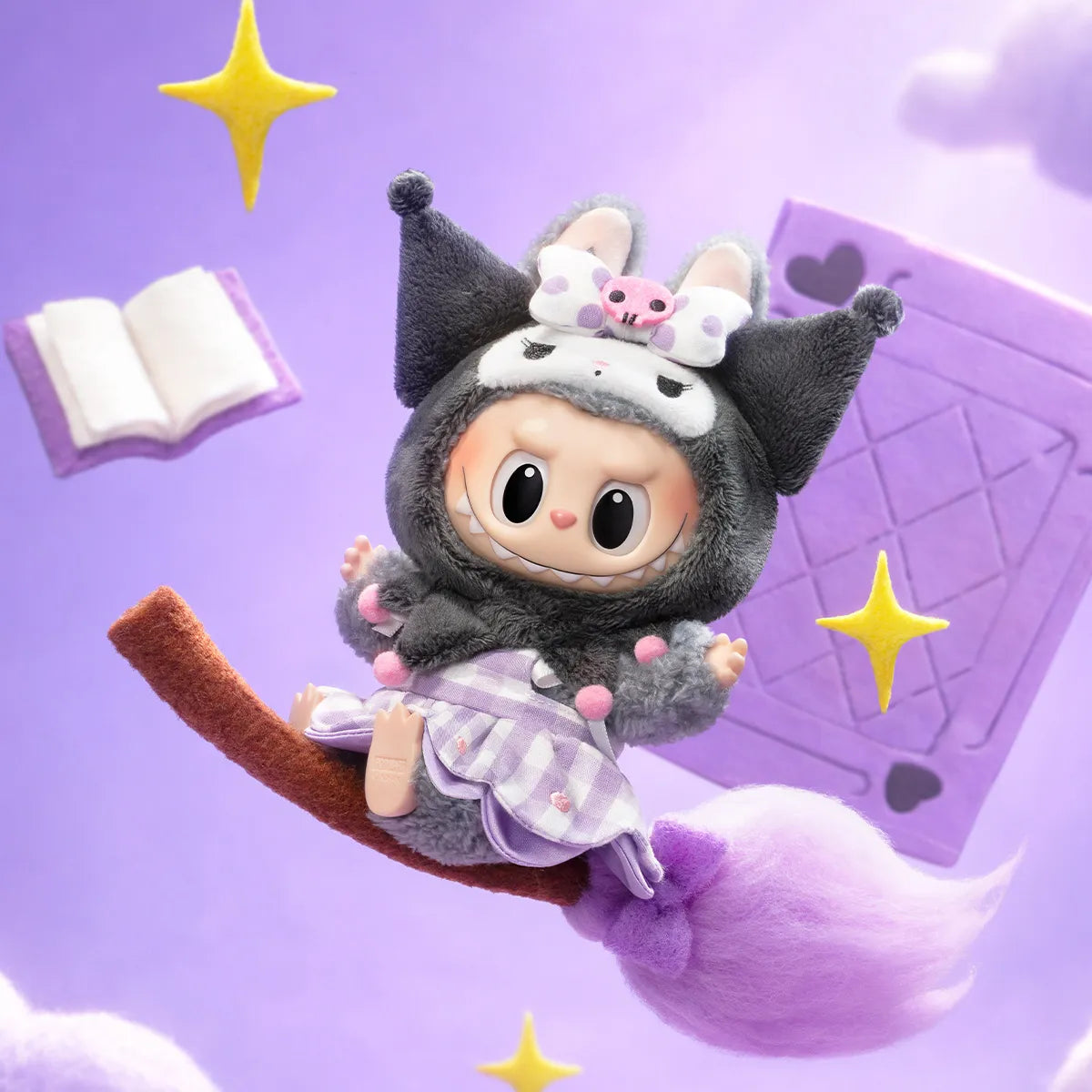 THE MONSTERS × Hello Kitty and Friends Series-Vinyl Plush Pendant Blind Box(Confirmed ones shipped within 3-5 days)