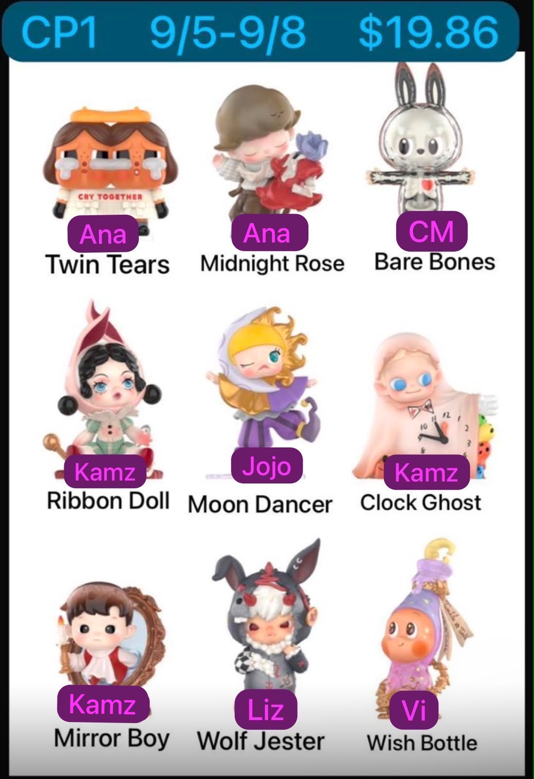 (Pre-Order) PPMT The Attic of Oddities Series Blind Box