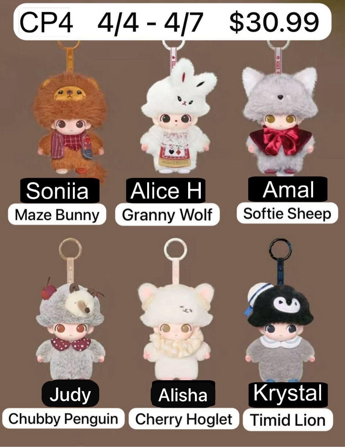 Dimoo The Secret Theater Club Series Blind Box