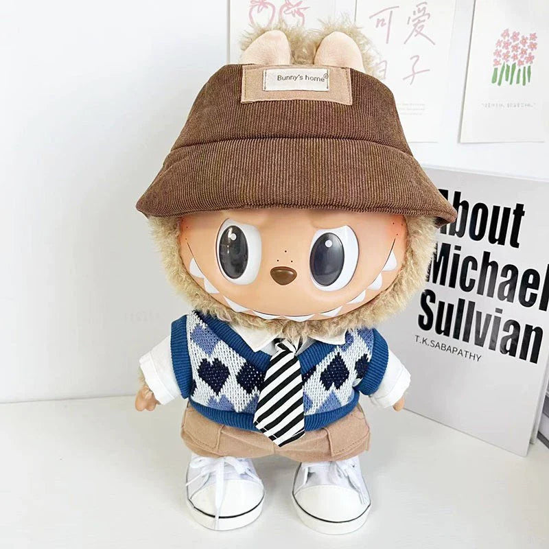 (Pre-Order 2-3 days)38 cm Labubu/Mokoko Outfit or Clothes(Doll Not Included)