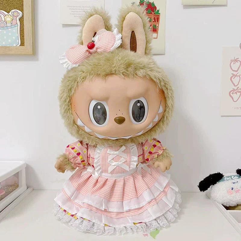 (Pre-Order 2-3 days)38 cm Labubu/Mokoko Outfit or Clothes(Doll Not Included)