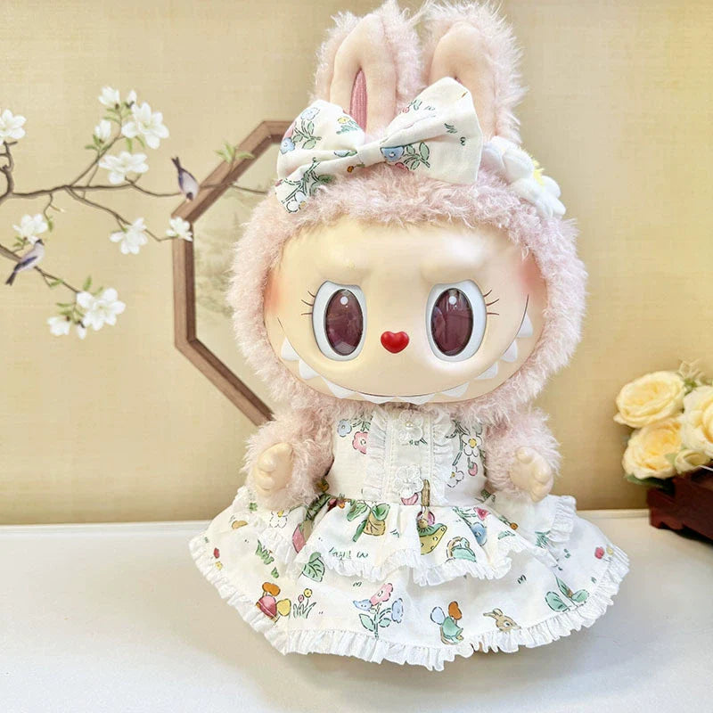 (Pre-Order 2-3 days)38 cm Labubu/Mokoko Outfit or Clothes(Doll Not Included)