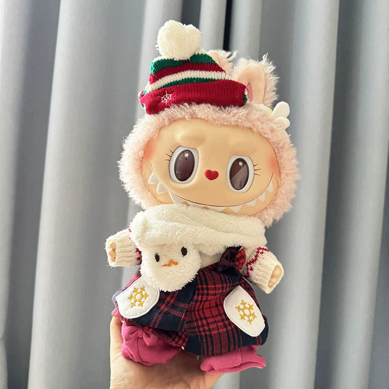 (Pre-Order 2-3 days)38 cm Labubu/Mokoko Outfit or Clothes(Doll Not Included)