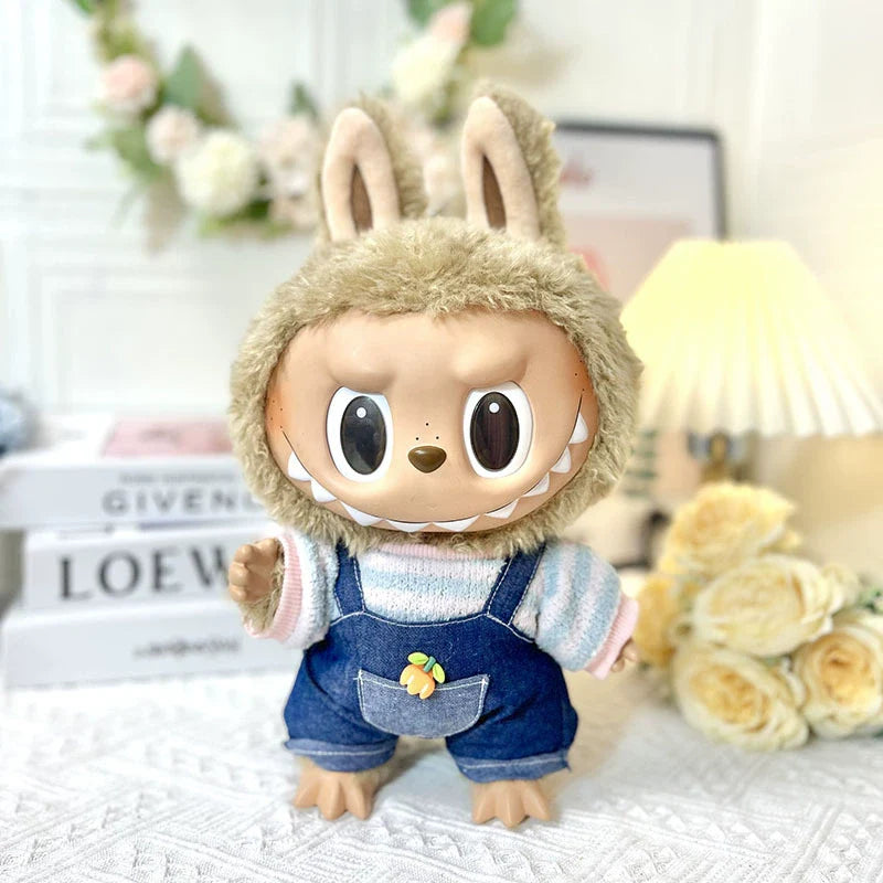 (Pre-Order 2-3 days)38 cm Labubu/Mokoko Outfit or Clothes(Doll Not Included)