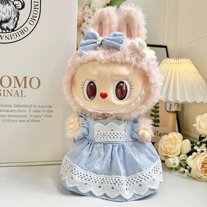 (Pre-Order 2-3 days)38 cm Labubu/Mokoko Outfit or Clothes(Doll Not Included)