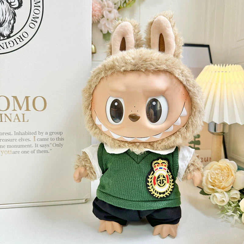 (Pre-Order 2-3 days)38 cm Labubu/Mokoko Outfit or Clothes(Doll Not Included)