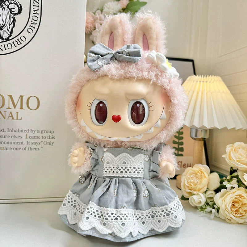 (Pre-Order 2-3 days)38 cm Labubu/Mokoko Outfit or Clothes(Doll Not Included)