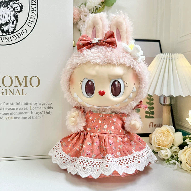 (Pre-Order 2-3 days)38 cm Labubu/Mokoko Outfit or Clothes(Doll Not Included)