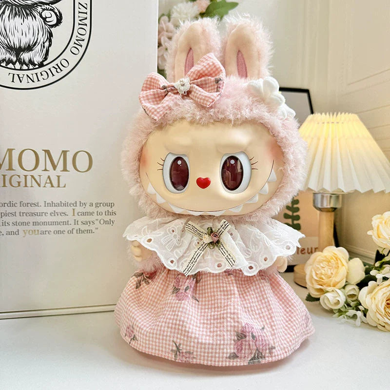 (Pre-Order 2-3 days)38 cm Labubu/Mokoko Outfit or Clothes(Doll Not Included)