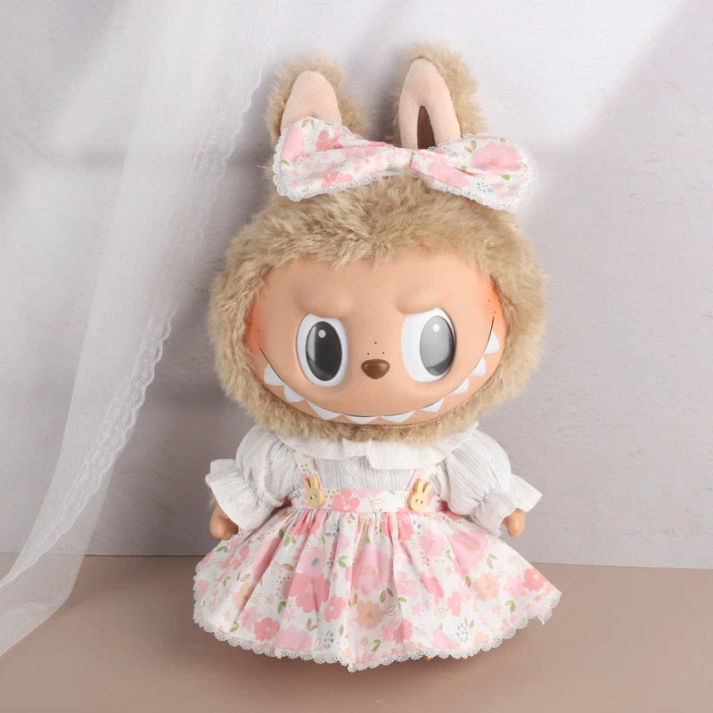 (Pre-Order 2-3 days)38 cm Labubu/Mokoko Outfit or Clothes(Doll Not Included)