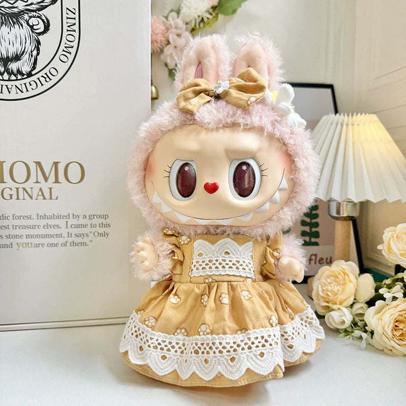 (Pre-Order 2-3 days)38 cm Labubu/Mokoko Outfit or Clothes(Doll Not Included)