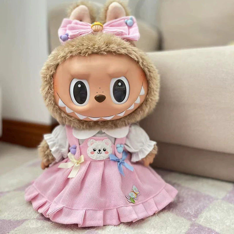 (Pre-Order 2-3 days)38 cm Labubu/Mokoko Outfit or Clothes(Doll Not Included)