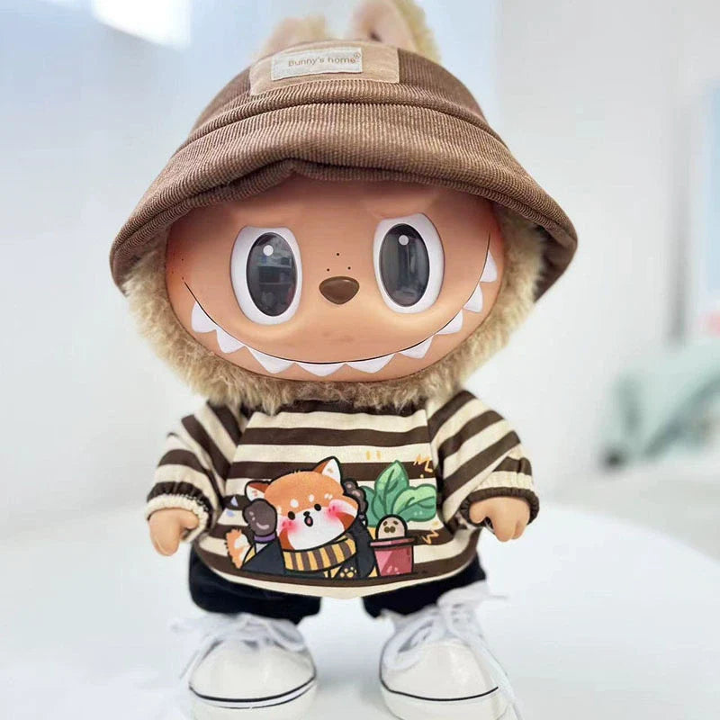 (Pre-Order 2-3 days)38 cm Labubu/Mokoko Outfit or Clothes(Doll Not Included)