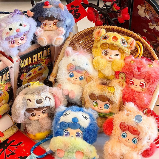 Qkid good fortune series pvc plush blind box