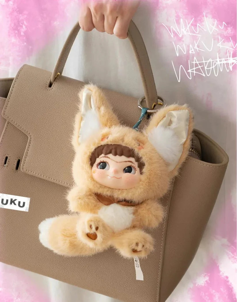 Wakuku Fox and Bunny Trick or Treat Series Plush Blind box