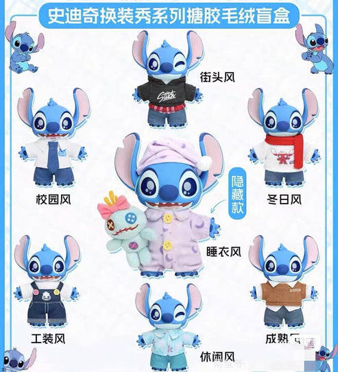 Stitch Dress-up Show Plush toy doll