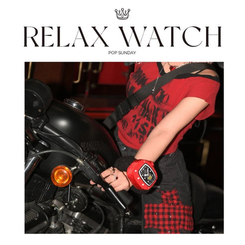 POP SUNDAY & Relax Watch Plush Pendant Blind Box