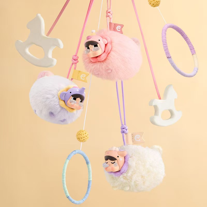 (Pre-Order) CRYBABY Crying Round n Round Series Scented Fluffy Ball Charm Blind Box