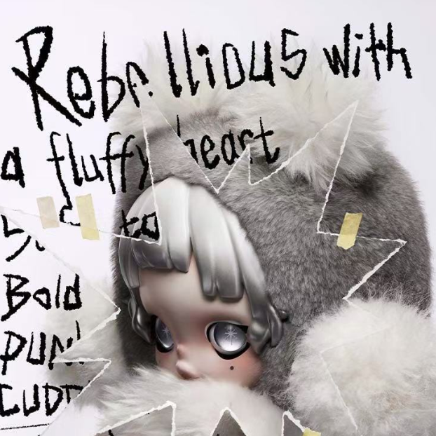(Pre-Order) SKULLPANDA Punk Panda Plush Doll