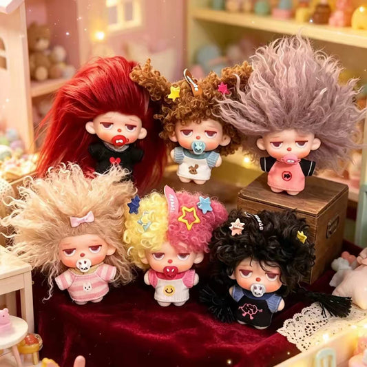 Mowdo Plush Doll Keychain Blind Box