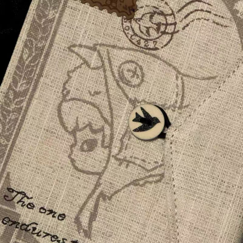 (Pre-Order) Hirono Mist Walker Series-Fabric Passport Holder