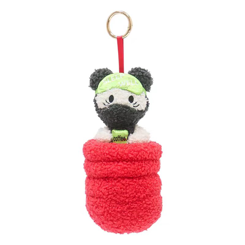 NCOSMOS Cosmic Bear Fun Everywhere Plush Keychain Pendant