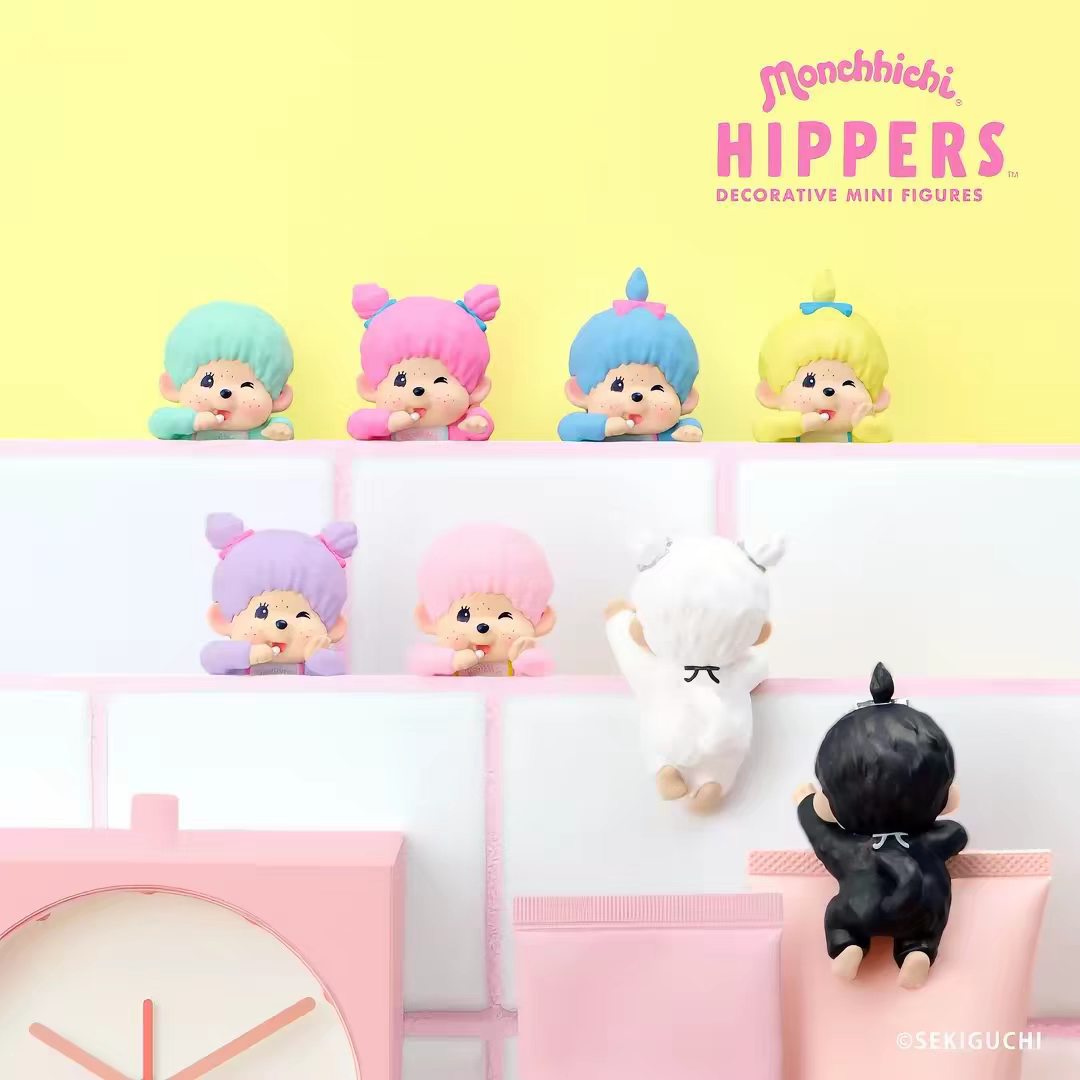 (Pre-Order) Monchhichi Hippers Wink Blind Box Ornament