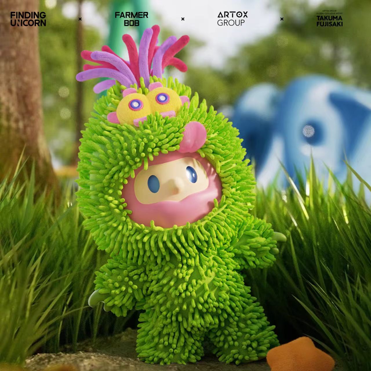 Farmer Bob x Takuma Fujisaki Monster Limited Vinyl Figure
