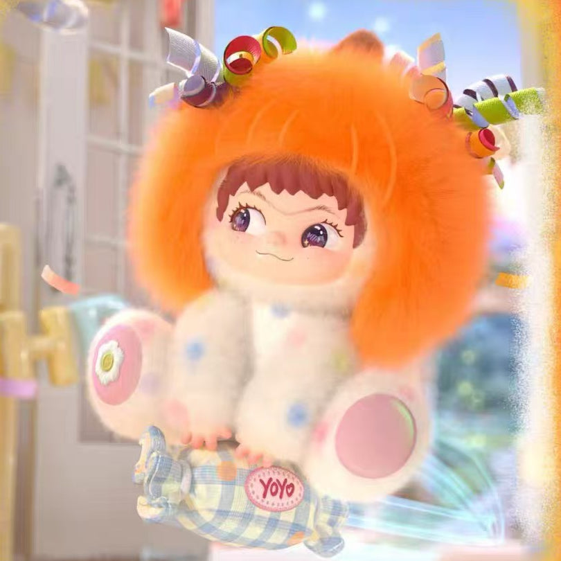 (Pre-Order) WAKUKU YOYO Birthday Limited Plush Bag Charm Miniso