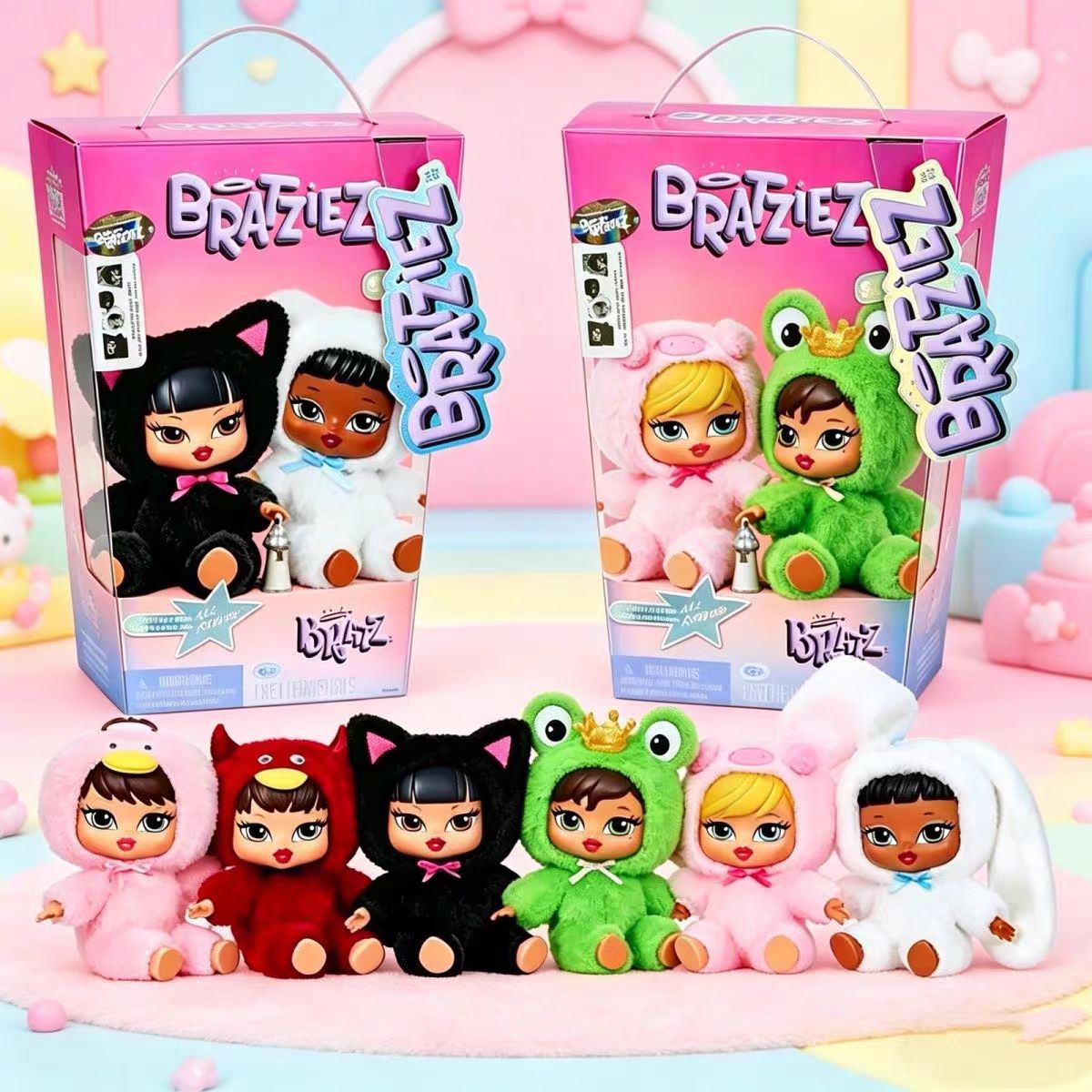 Mga Bratz Bratziezlconz plush doll keychain