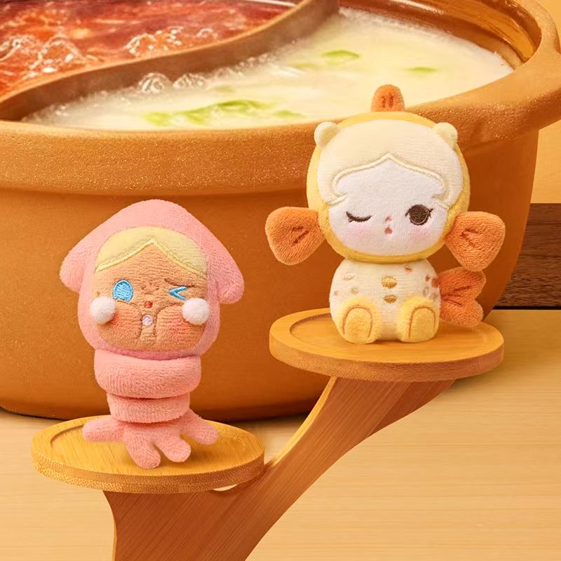 Pop Bean Dip for Fun Plush Clip Blind Box