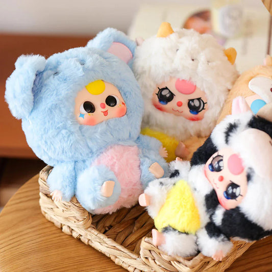 Baby Three Chinese Zodiac Series Plush Blind Box