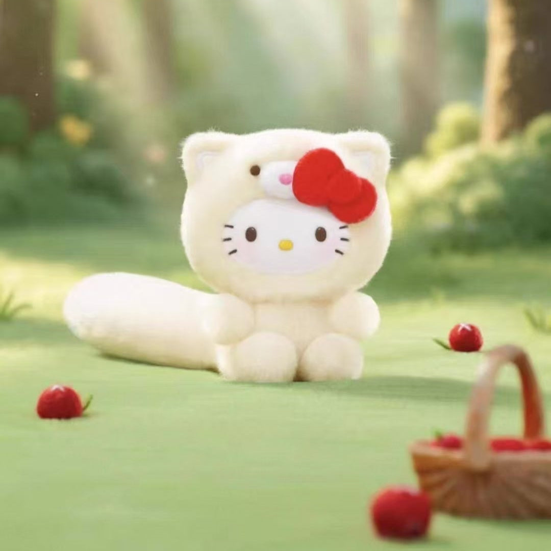 Hello Kitty Forest Animal Plush Keychain Blind Box