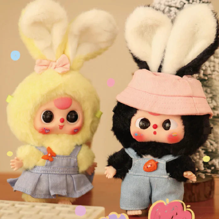 Baby Three Macaron Cute Bunny Series Plush Dolls