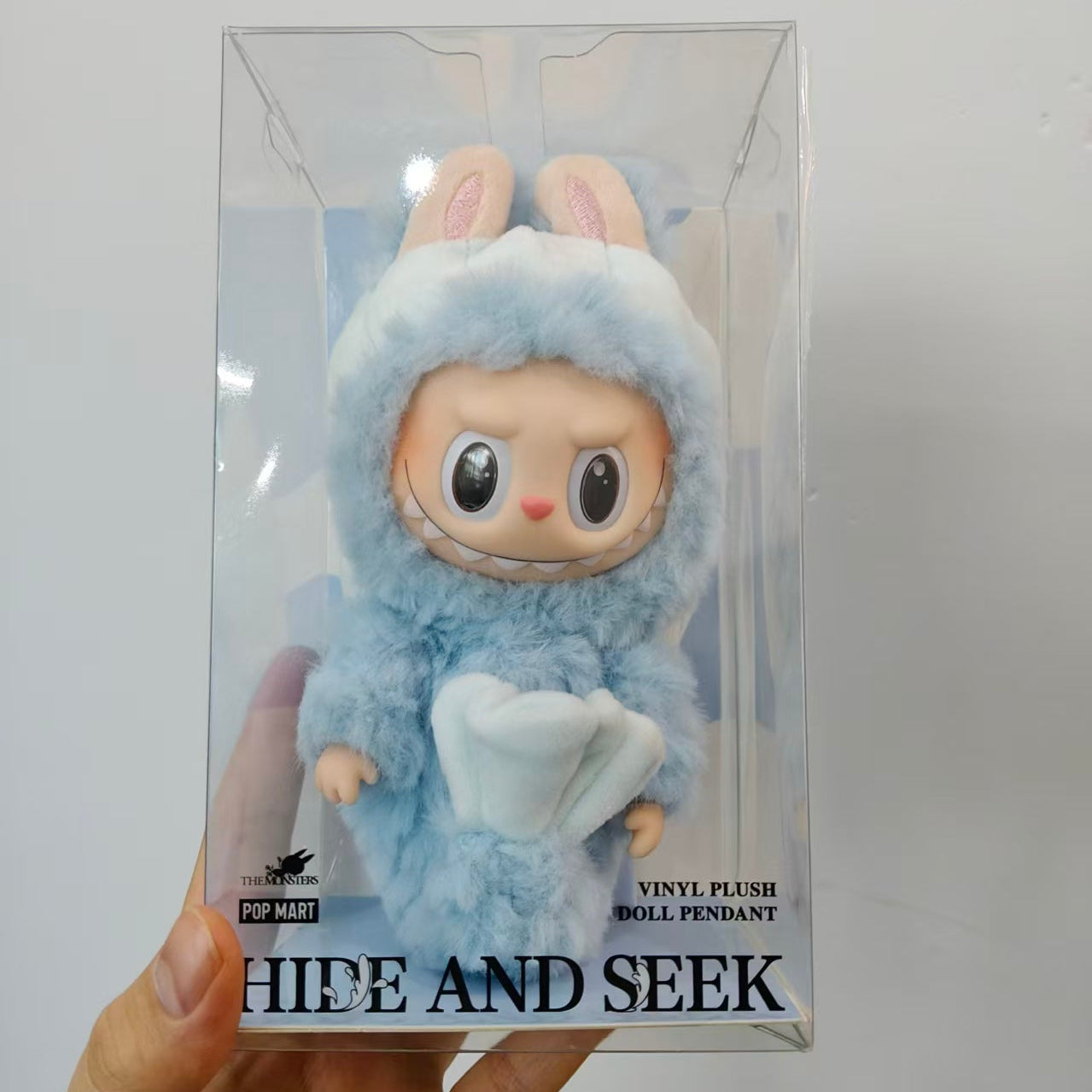 The Monsters Labubu Singapore Hide and Seek Vinyl Plush Pendant