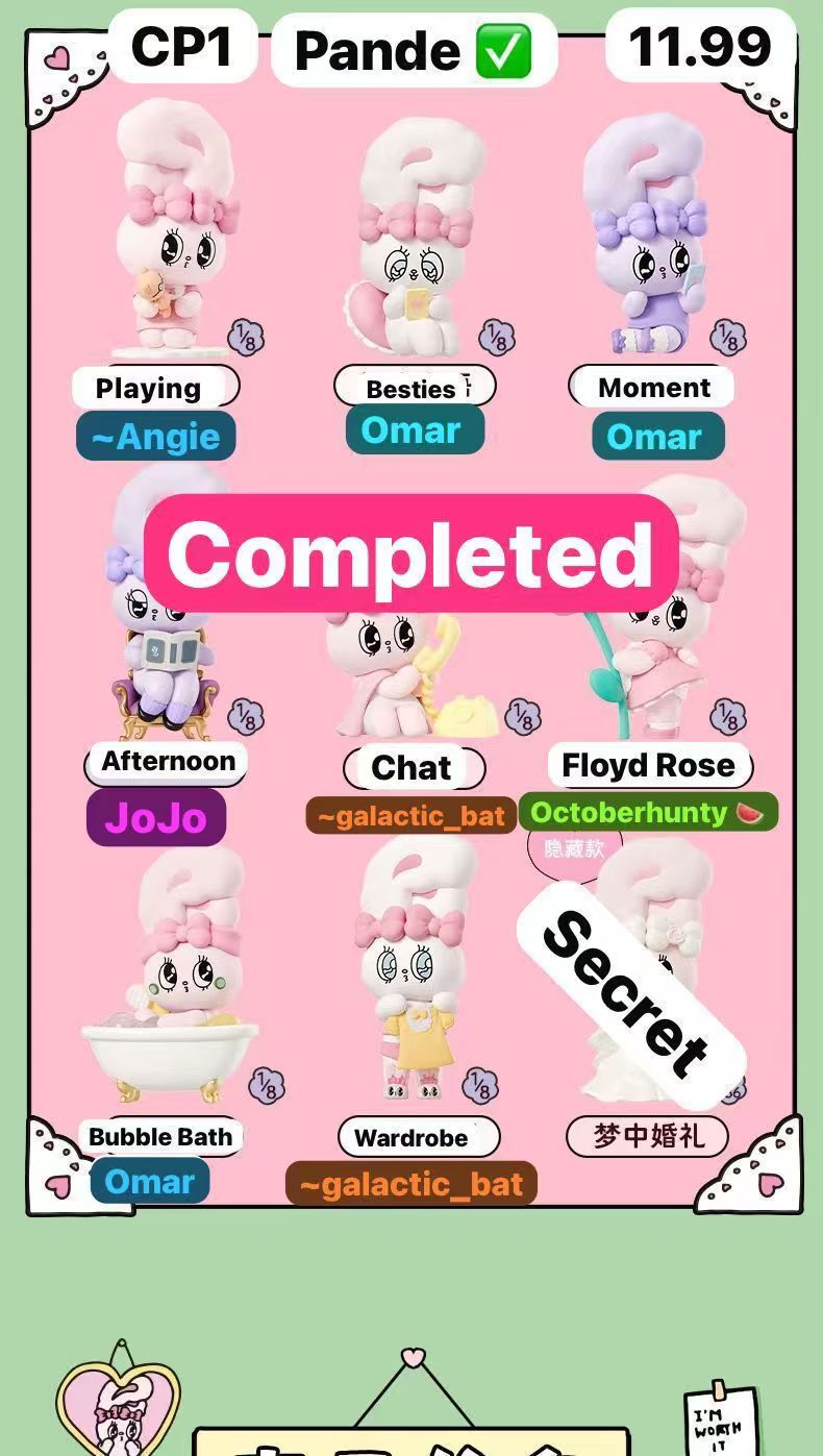 Esther Bunny Girl’s Heart Series Blind Box