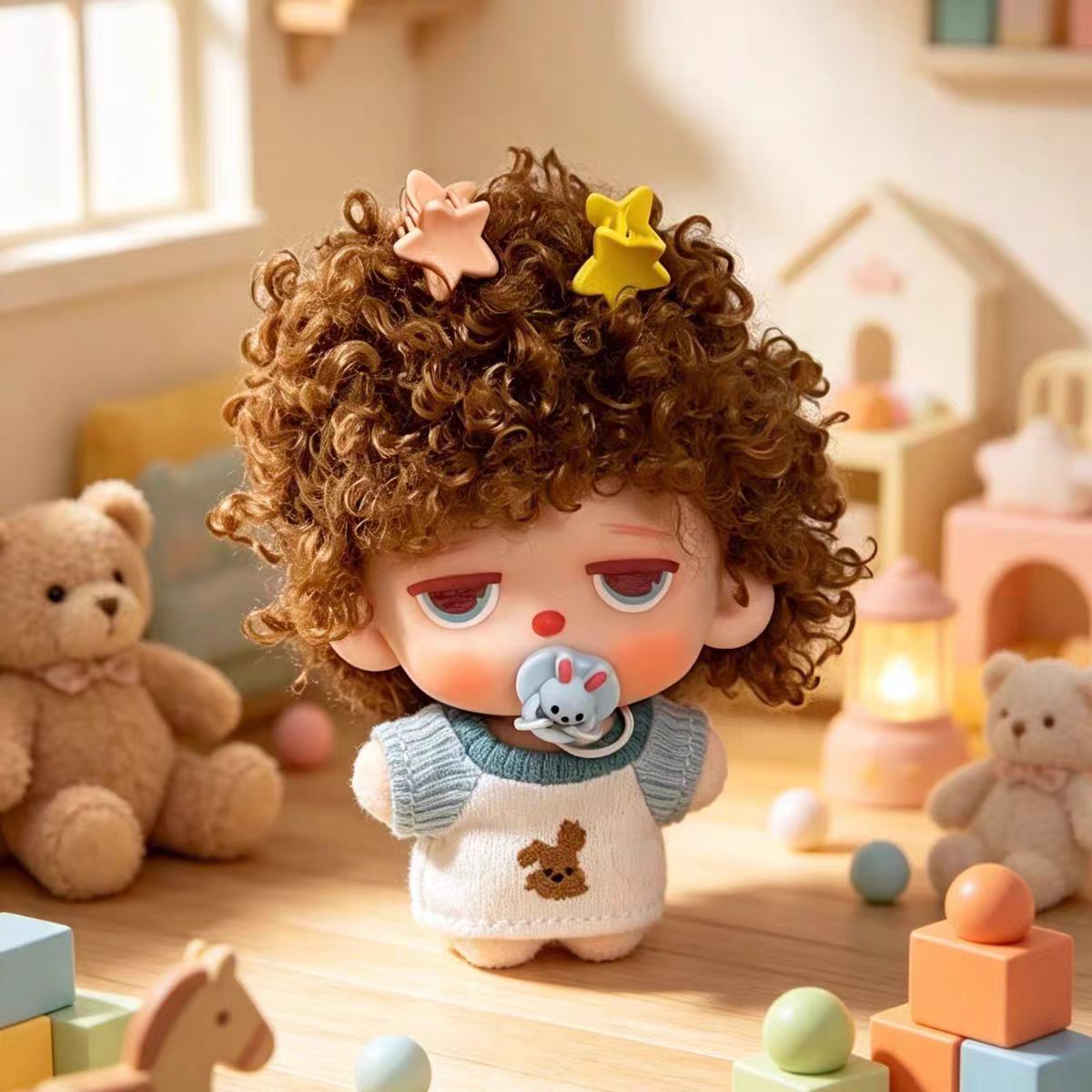 Mowdo Plush Doll Keychain Blind Box
