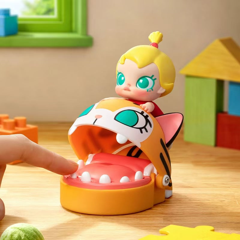 Baby Molly and Big Ear Cat Mischief figure