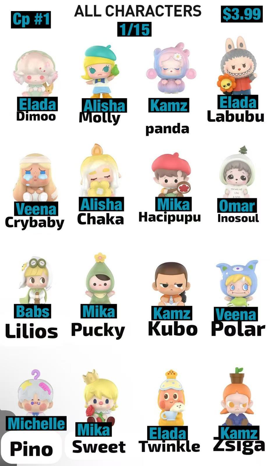 POP BEAN Going Outing With Me Series（1PC Per Pack）