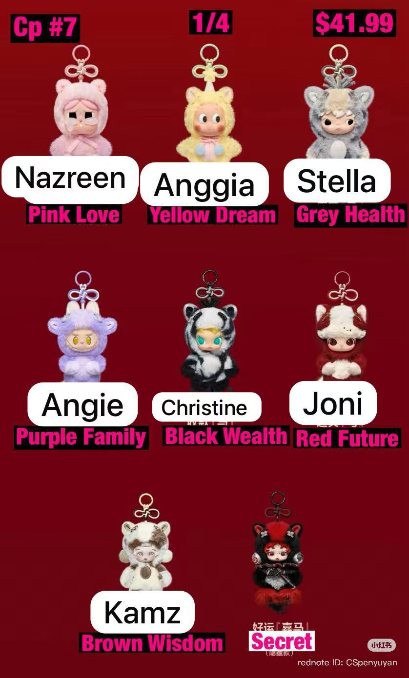 Have a Good Run Series - Plush Pendant Blind Box