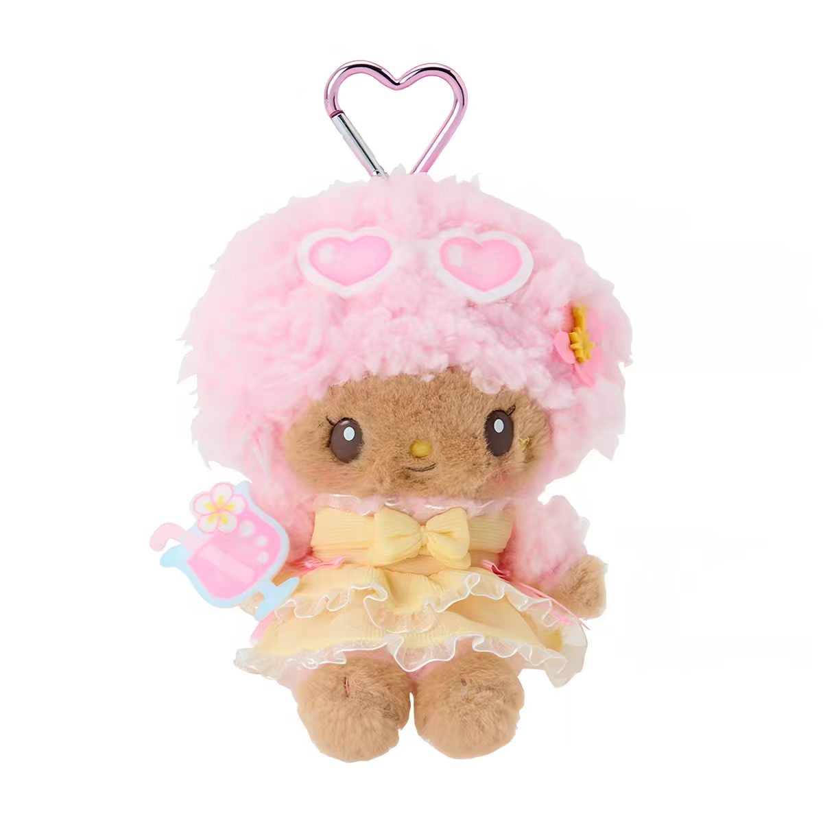 (Pre-Order) Sanrio Summer Sun‑Bathing Series Plush Charm