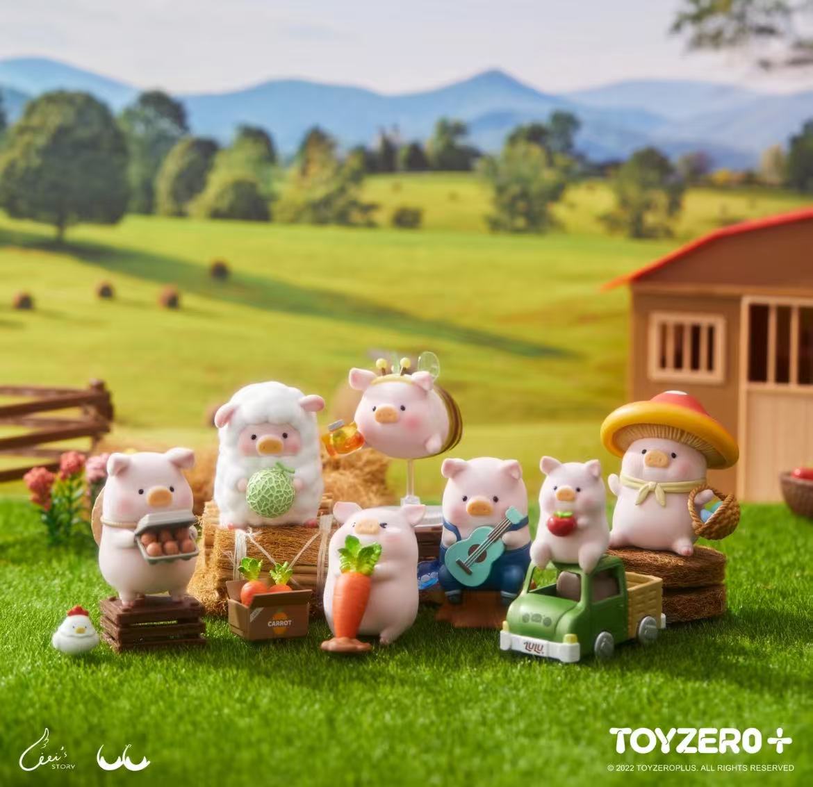 Lulu Pig Farm Small Team Series Blind Box