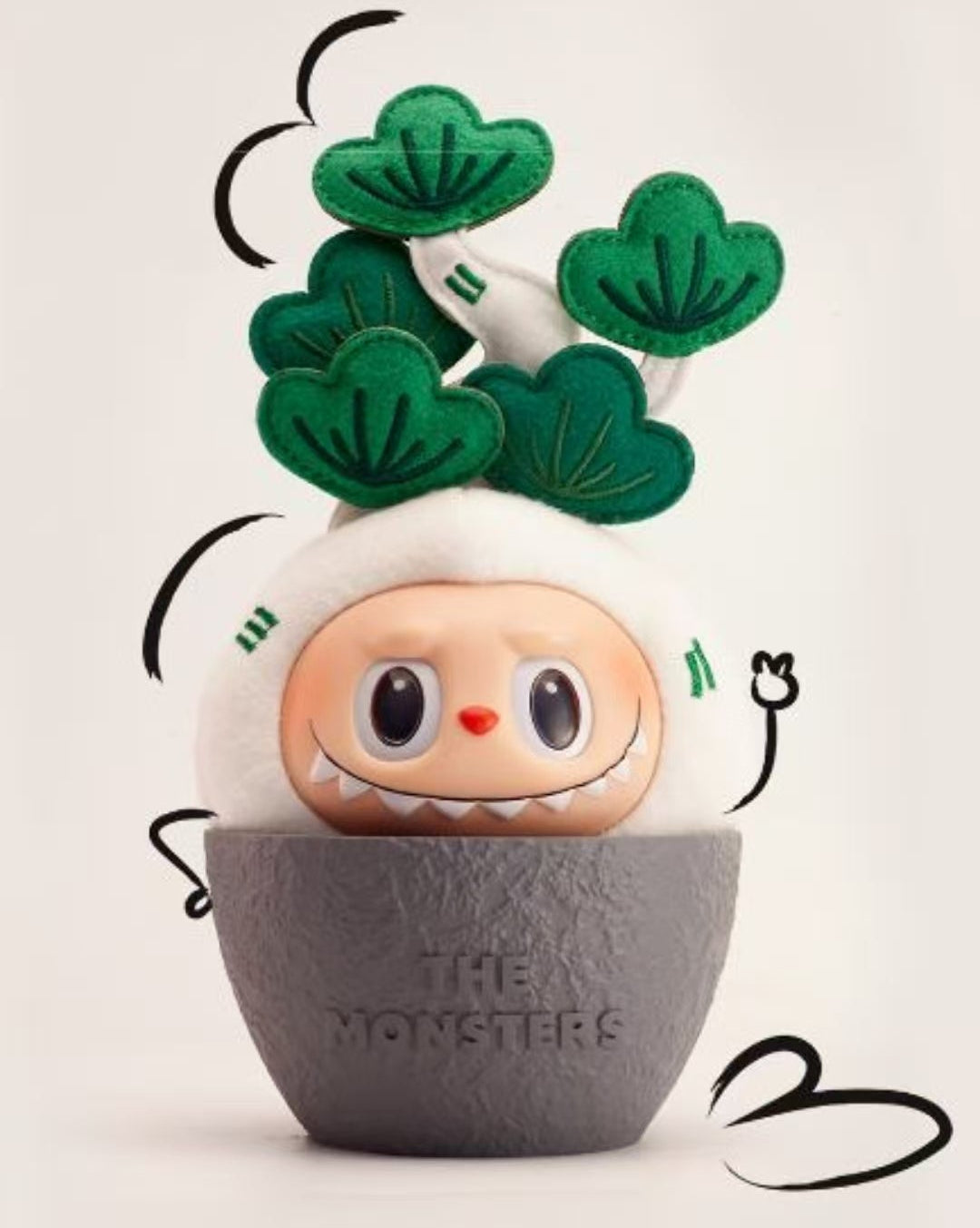 labubu potted plant series blind box