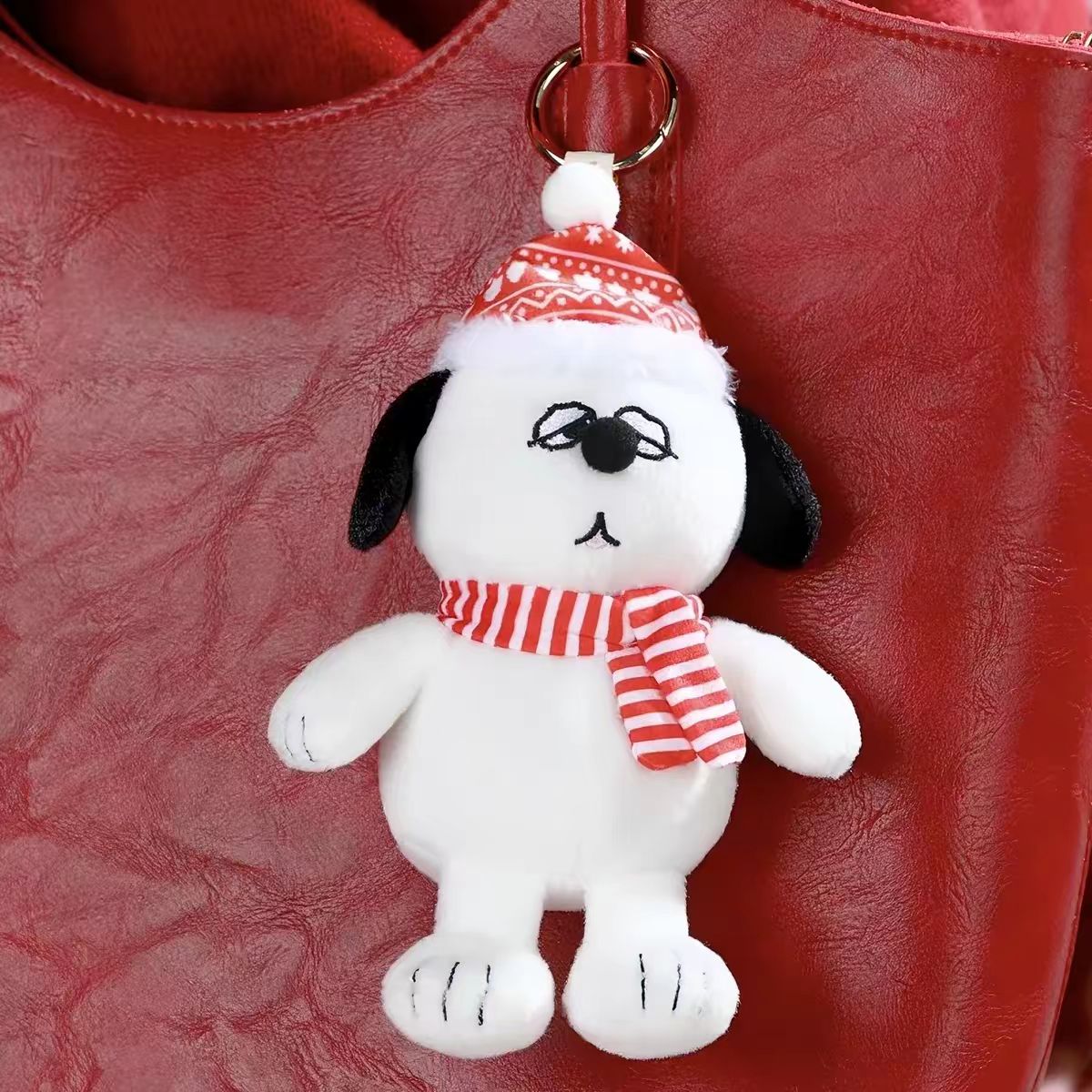 (Pre-0rder) VIPO × PEANUTS Winter Series Plush Keychain Blind Box