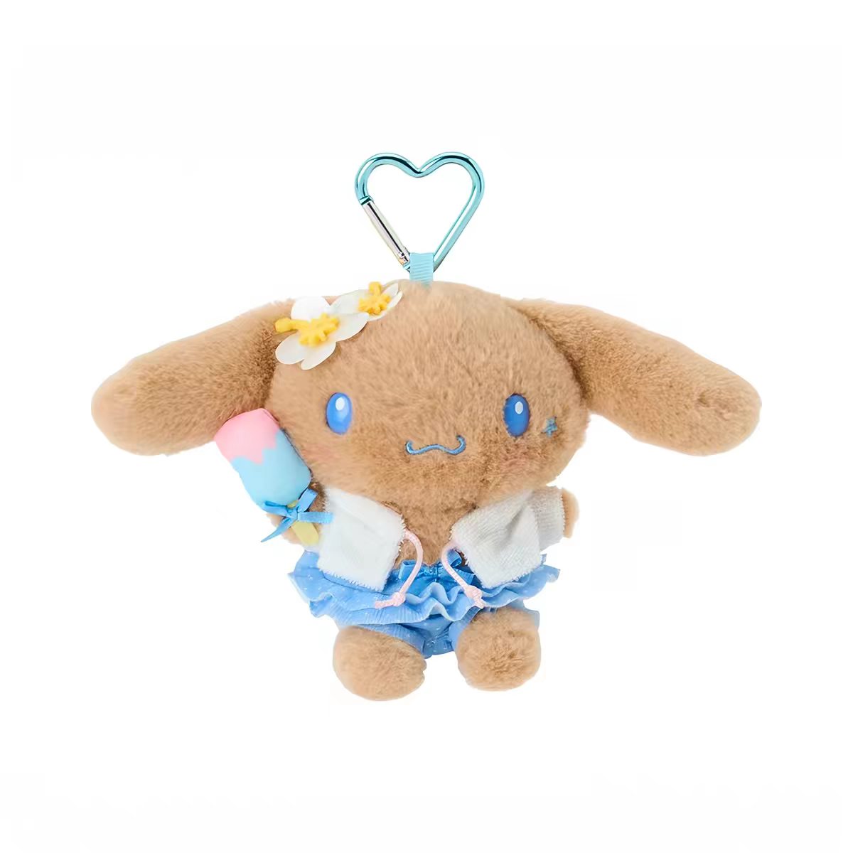 (Pre-Order) Sanrio Summer Sun‑Bathing Series Plush Charm