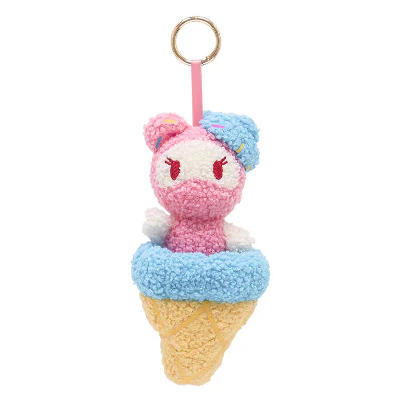 NCOSMOS Cosmic Bear Fun Everywhere Plush Keychain Pendant