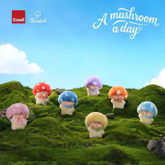 (Pre-Order) Sowii TUTU Mushroom Day By Day Series Plush Blind Box